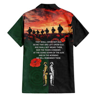 New Zealand and Australia ANZAC Day Family Matching Long Sleeve Bodycon Dress and Hawaiian Shirt Lest We Forget Indigenous and Maori Pattern LT03 - Polynesian Pride