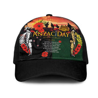 New Zealand and Australia ANZAC Day Mesh Trucker Cap Lest We Forget Indigenous and Maori Pattern