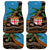 Fiji and Australia Car Mats Fijian and Aboriginal mix Culture