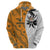 Custom Fiji and Australia Rugby Hoodie Tapa Mix Aboriginal Pattern Half Style