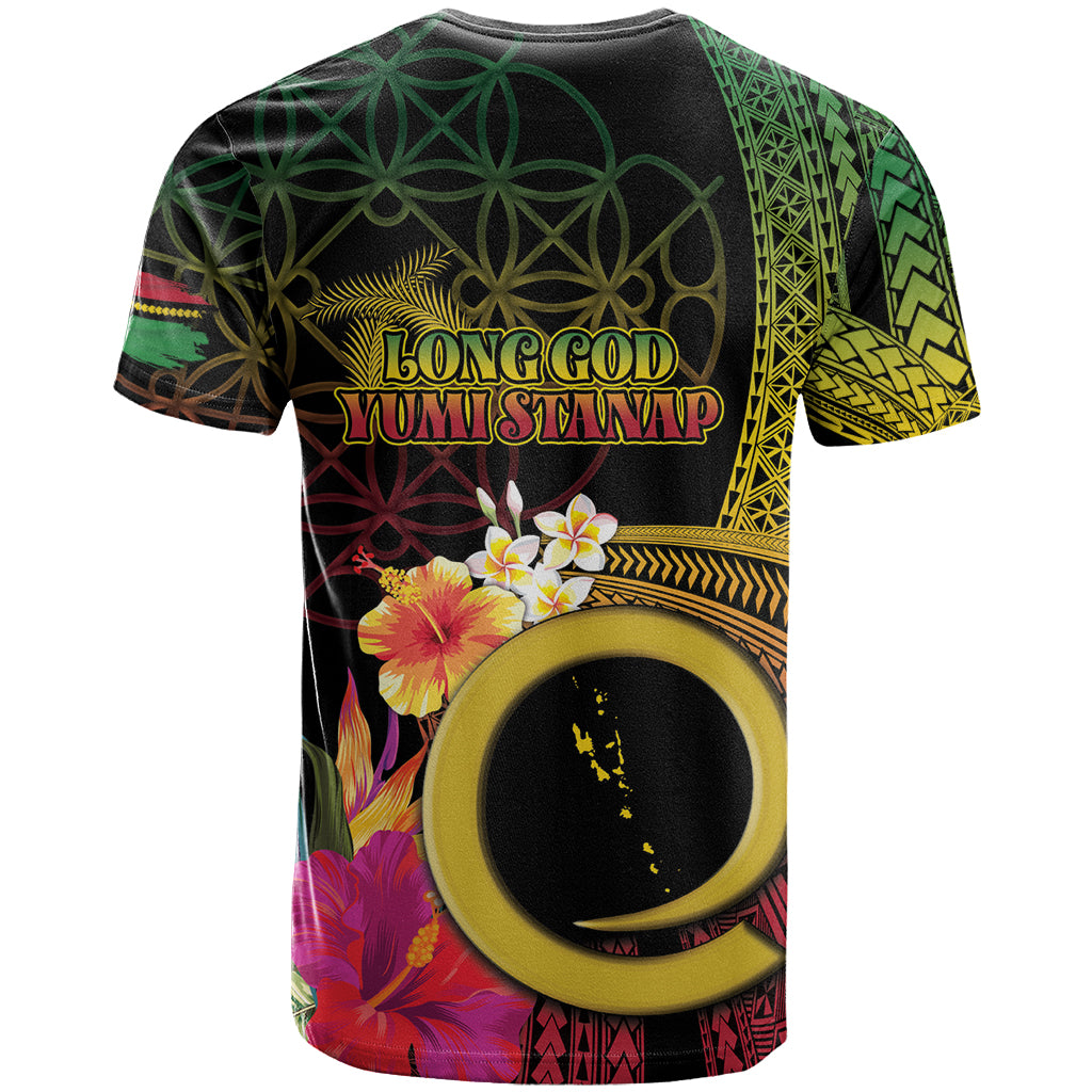 Vanuatu Independence Day T Shirt Sand Drawing Melanesian Vibes LT03 - Polynesian Pride