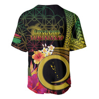 Vanuatu Selebretem 44th Indipendens Dei Baseball Jersey Sand Drawing Melanesian Vibes