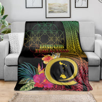 Vanuatu Shefa Day Blanket Sand Drawing Melanesian LT03 - Polynesian Pride