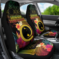 Vanuatu Shefa Day Car Seat Cover Sand Drawing Melanesian