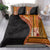 Samoa Siapo Motif and Tapa Pattern Half Style Bedding Set Yellow Color