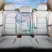 Hawaiian Manta Ray Tribal Back Car Seat Cover Polynesian Art Motifs Sweet Pastel LT03 One Size Multicolor - Polynesian Pride