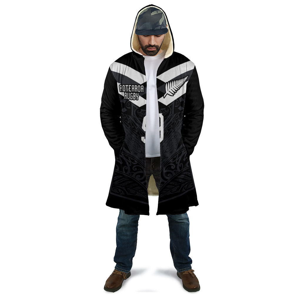 Aotearoa Rugby Custom Cloak Maori Tribal Motifs Stripes-Sporty Style LT03 - Polynesian Pride