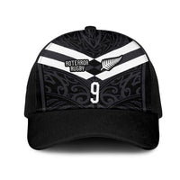Custom Aotearoa Rugby Mesh Trucker Cap Maori Tribal Motifs Stripes-Sporty Style LT03 One Size Black Black - Polynesian Pride