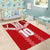 Custom Tahiti Football Polynesian Pattern Area Rug