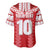 Custom Tahiti Football Polynesian Pattern Baseball Jersey