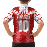 Custom Tahiti Football Polynesian Pattern Family Matching Summer Maxi Dress and Hawaiian Shirt LT03 - Polynesian Pride