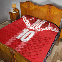 Custom Tahiti Football Polynesian Pattern Quilt LT03 - Polynesian Pride