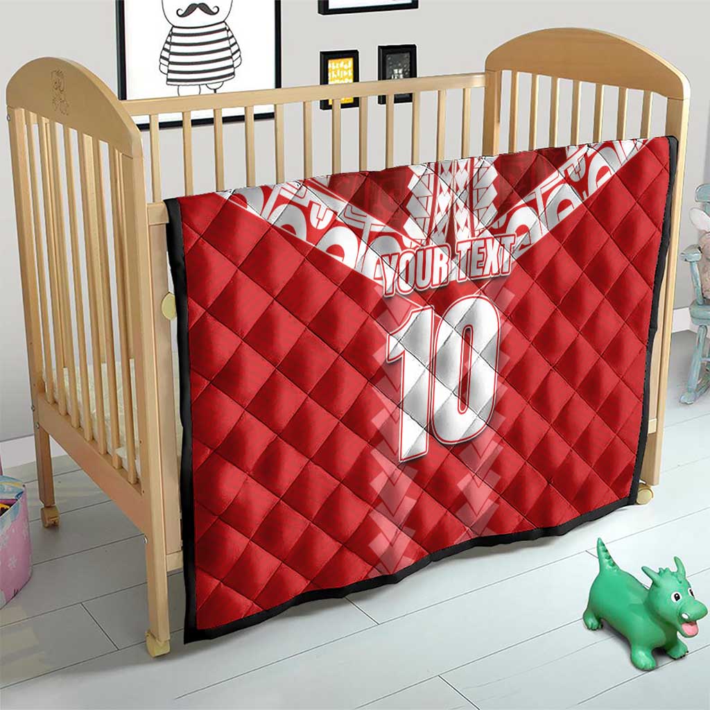 Custom Tahiti Football Polynesian Pattern Quilt LT03 - Polynesian Pride