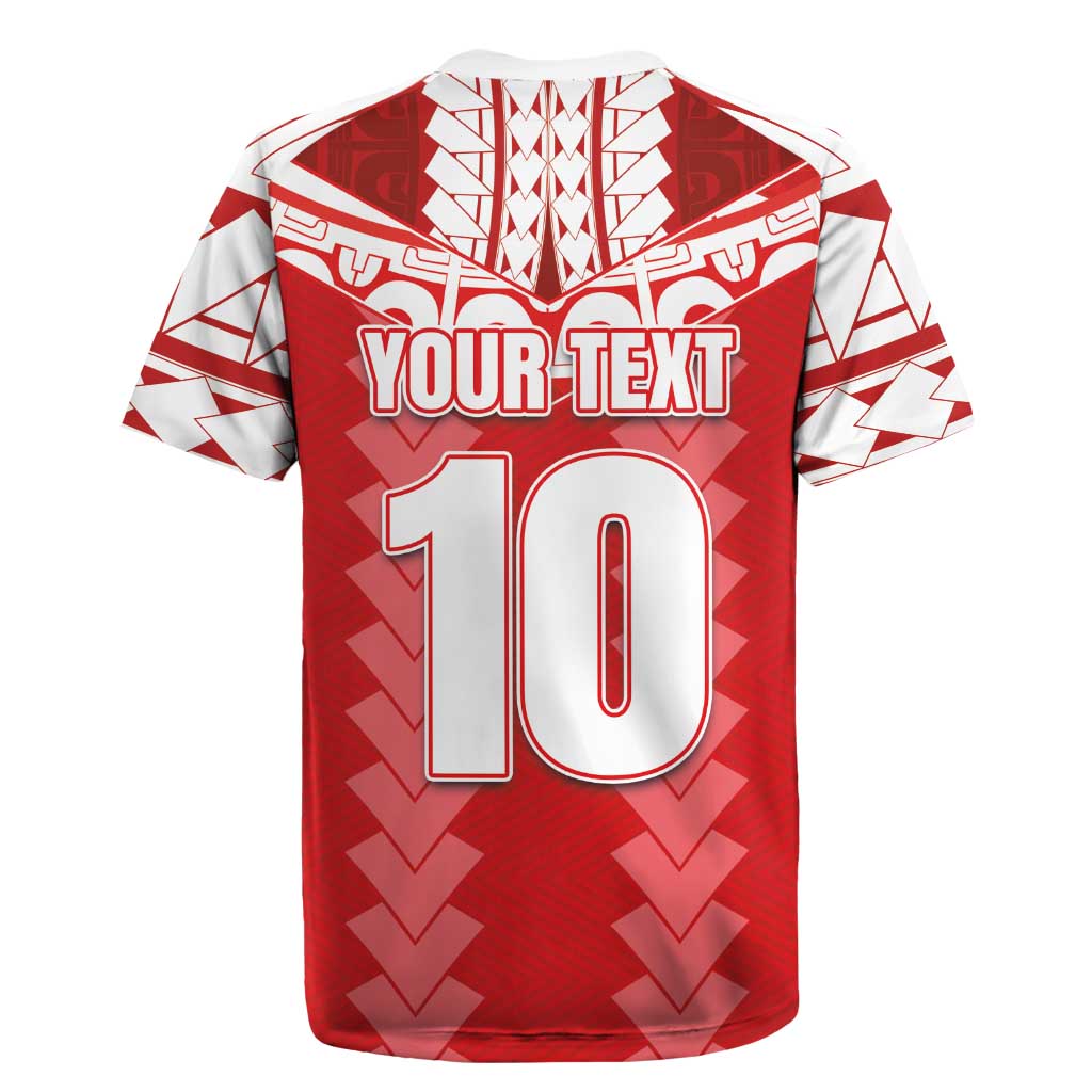 Custom Tahiti Football Polynesian Pattern Rugby Jersey LT03 - Polynesian Pride
