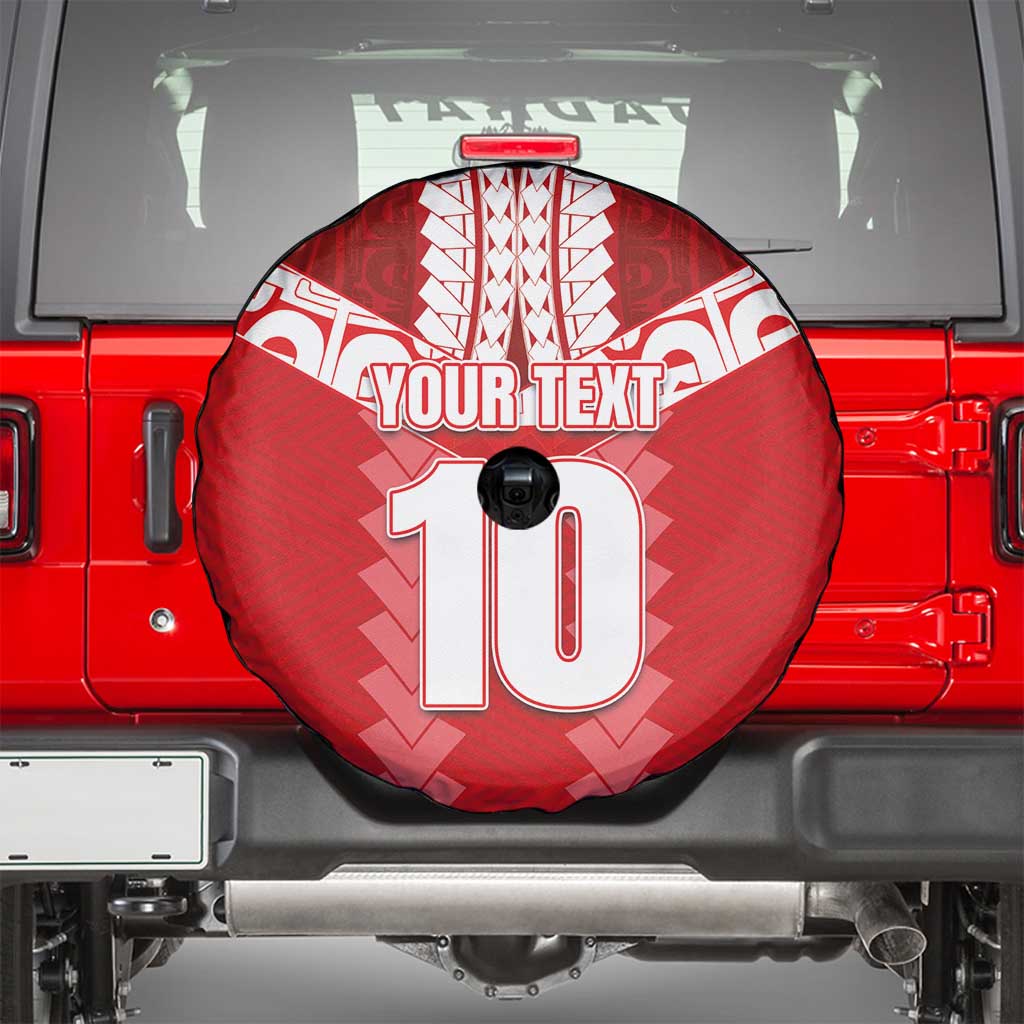 Custom Tahiti Football Polynesian Pattern Spare Tire Cover