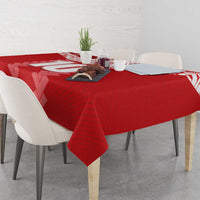 Custom Tahiti Football Polynesian Pattern Tablecloth LT03 - Polynesian Pride