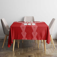 Custom Tahiti Football Polynesian Pattern Tablecloth LT03 - Polynesian Pride