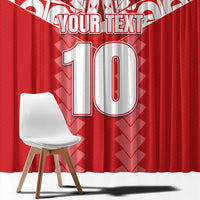 Custom Tahiti Football Polynesian Pattern Window Curtain