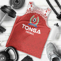Custom Tonga Football Ngatu Tribal Tattoo Men Tank Top