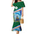 Marshall Islands Kwajalein Atoll Family Matching Mermaid Dress and Hawaiian Shirt Polynesian Pattern and Undersea Animals