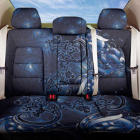 New Zealand Gecko Maori Art Tattoo Back Car Seat Cover Matariki Mode LT03 One Size Blue - Polynesian Pride