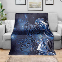 New Zealand Gecko Maori Art Tattoo Blanket Matariki Mode LT03 - Polynesian Pride