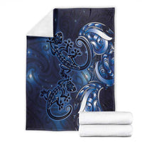 New Zealand Gecko Maori Art Tattoo Blanket Matariki Mode LT03 - Polynesian Pride
