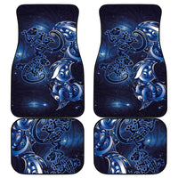 New Zealand Gecko Maori Art Tattoo Car Mats Matariki Mode LT03 - Polynesian Pride