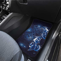 New Zealand Gecko Maori Art Tattoo Car Mats Matariki Mode LT03 - Polynesian Pride