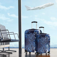 New Zealand Gecko Maori Art Tattoo Luggage Cover Matariki Mode LT03 - Polynesian Pride