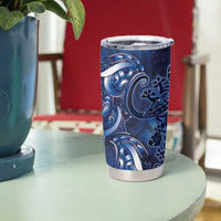 New Zealand Gecko Maori Art Tattoo Tumbler Cup Matariki Mode LT03 - Polynesian Pride