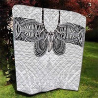 Samoan Traditional Art Tattoos Quilt Tatau Tribal Motifs with Ula Nifo White - Polynesian Pride