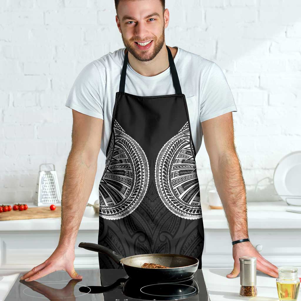 Samoan Traditional Art Tattoos Apron Tatau Roman Reigns Black Color - Polynesian Pride