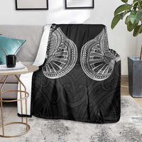 Samoan Traditional Art Tattoos Blanket Tatau Roman Reigns Black Color - Polynesian Pride