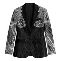 Samoan Traditional Art Tattoos Blazer Tatau Roman Reigns Black Color - Polynesian Pride
