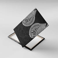 Samoan Traditional Art Tattoos Canvas Wall Art Tatau Roman Reigns Black Color - Polynesian Pride