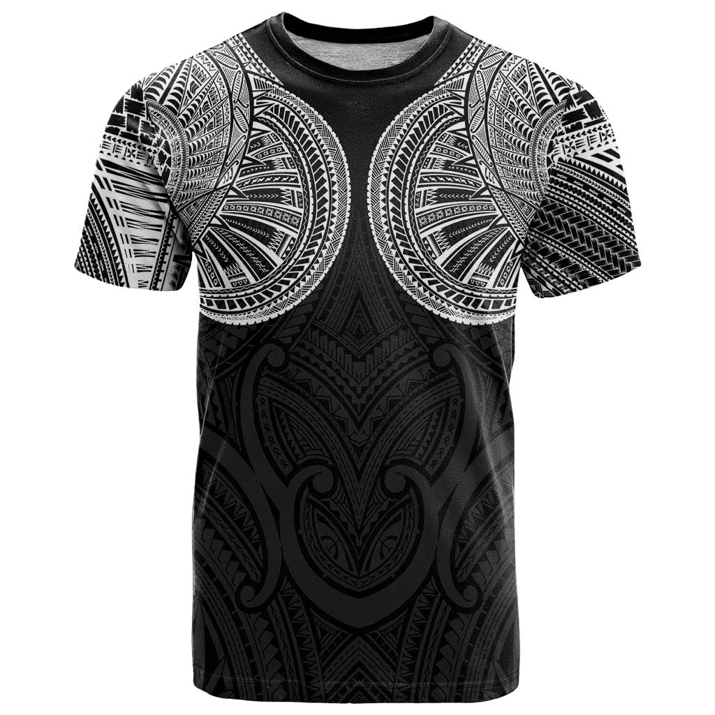 Samoan Traditional Art Tattoos T Shirt Tatau Roman Reigns Black Color - Polynesian Pride