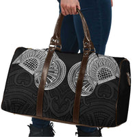 Samoan Traditional Art Tattoos Travel Bag Tatau Roman Reigns Black Color - Polynesian Pride