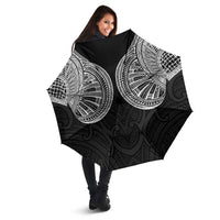 Samoan Traditional Art Tattoos Umbrella Tatau Roman Reigns Black Color - Polynesian Pride