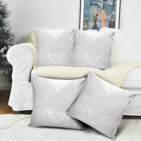 Samoan Traditional Art Tattoos Pillow Cover Tatau Roman Reigns White Color LT03 - Polynesian Pride