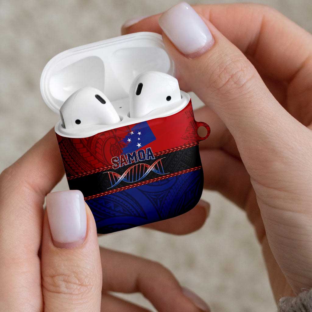 Samoan DNA-Proud of Samoa AirPods Case Polynesian Patterns - Polynesian Pride