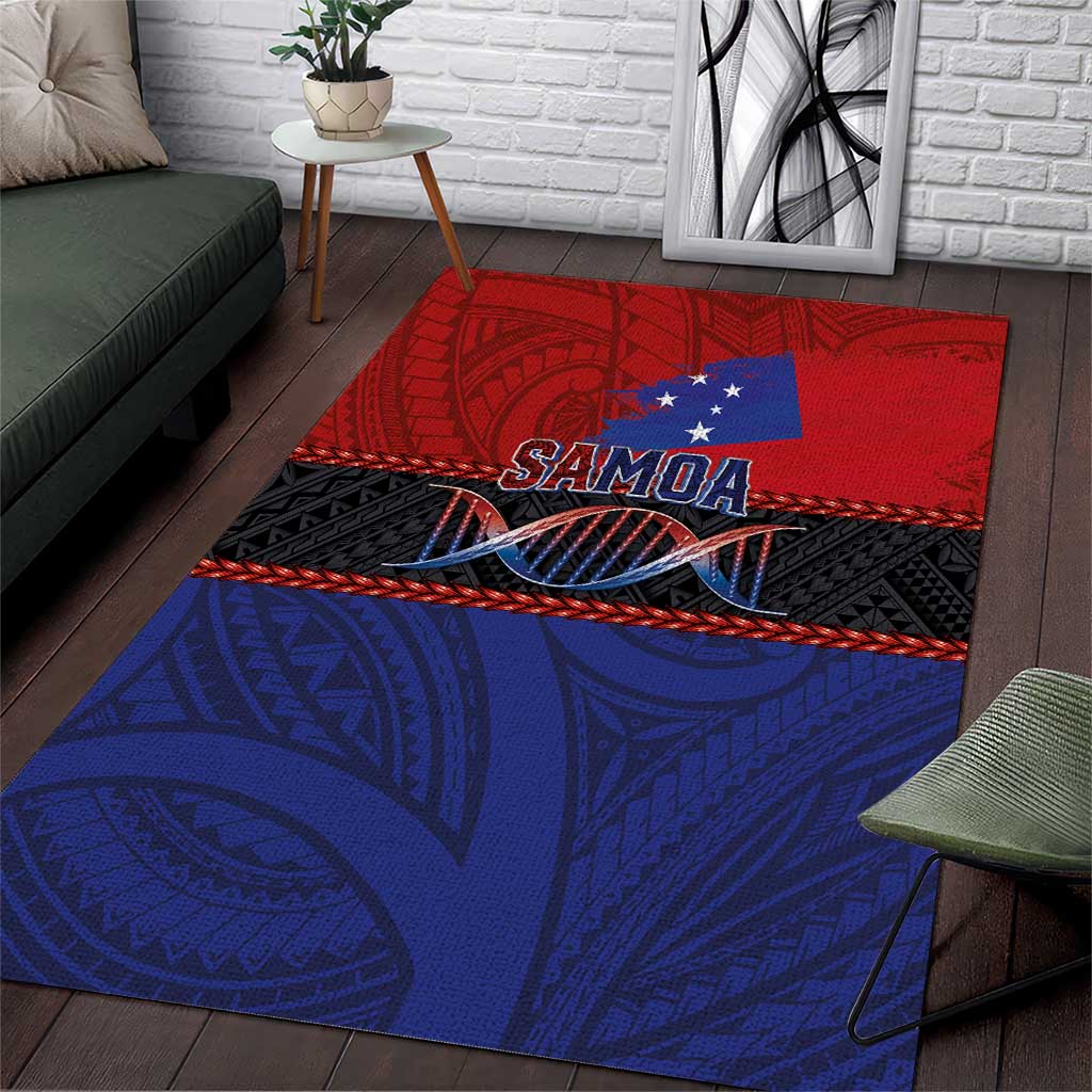 Samoan DNA-Proud of Samoa Area Rug Polynesian Patterns - Polynesian Pride