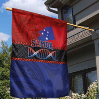 Samoan DNA-Proud of Samoa Garden Flag Polynesian Patterns - Polynesian Pride