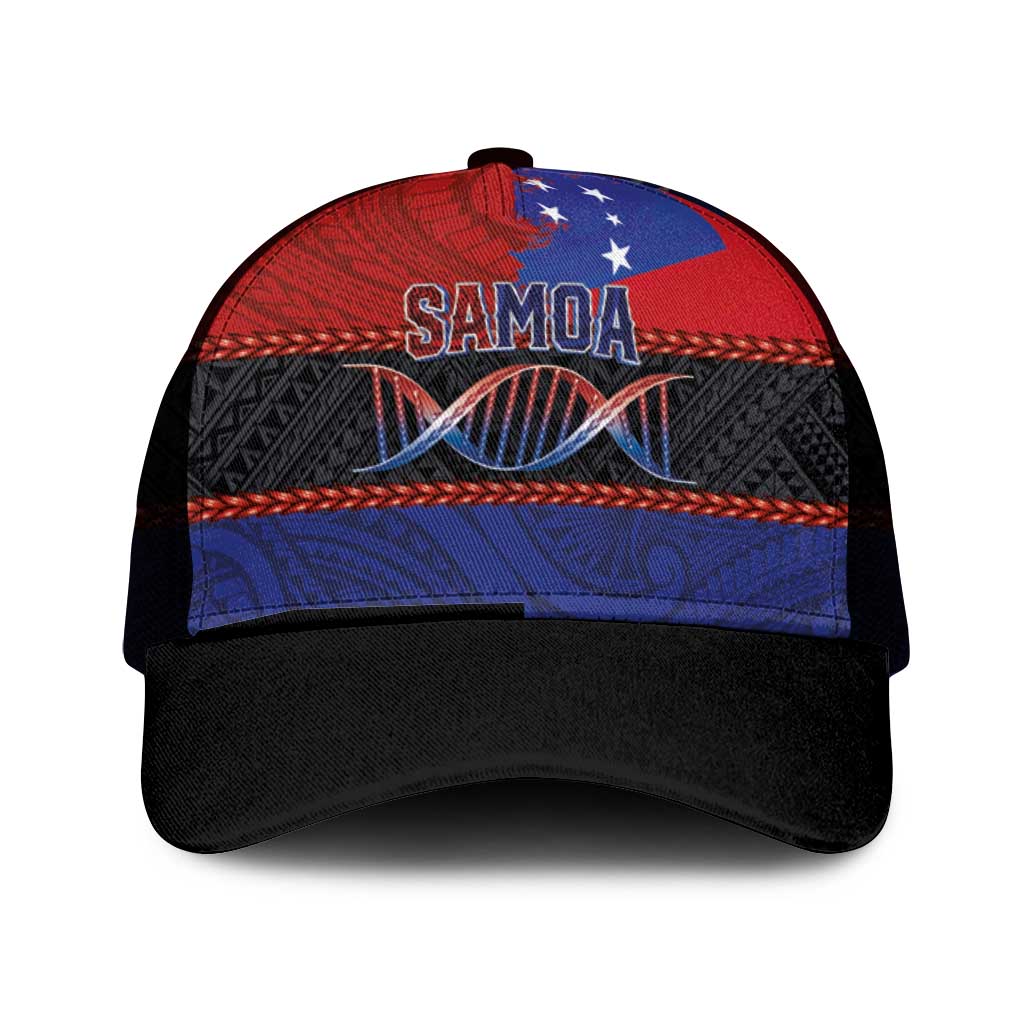 Samoan DNA-Proud of Samoa Mesh Trucker Cap Polynesian Patterns - Polynesian Pride