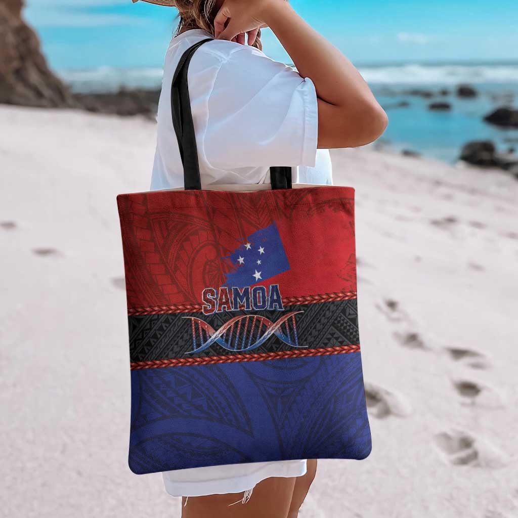 Samoan DNA-Proud of Samoa Tote Bag Polynesian Patterns - Polynesian Pride