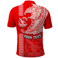 Hawaii Kalani High School Polo Shirt Tribal Kakau Pattern LT03 - Polynesian Pride