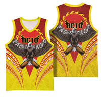 American Samoa Fautasi Race Basketball Jersey Pago Pago-Aeto Samoan Tattoo and Eagle LT03 - Polynesian Pride