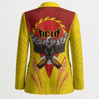 American Samoa Fautasi Race Blazer Pago Pago-Aeto Samoan Tattoo and Eagle LT03 - Polynesian Pride