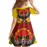American Samoa Fautasi Race Family Matching Long Sleeve Bodycon Dress and Hawaiian Shirt Pago Pago-Aeto Samoan Tattoo and Eagle LT03 - Polynesian Pride
