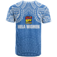 Hela Wigmen Rugby T Shirt Papua New Guinea Polynesian Tattoo LT03 - Polynesian Pride